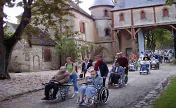 pelerinage à l'Abbaye de Preuilly
